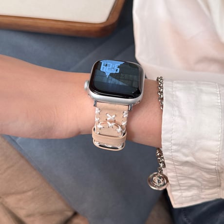 【N730】apple watch バンド おしゃれ 革 かっこいい アップル ウォッチ バンド ステッチ