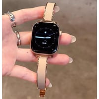 【N828】アップルウォッチ バングル 人気 apple watch 11/SE3 バンド かわいい