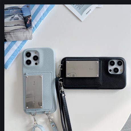 【N248】iPhoneケース 韓国 斜めがけ おしゃれ iPhone15/15pro ショルダーケース 人気