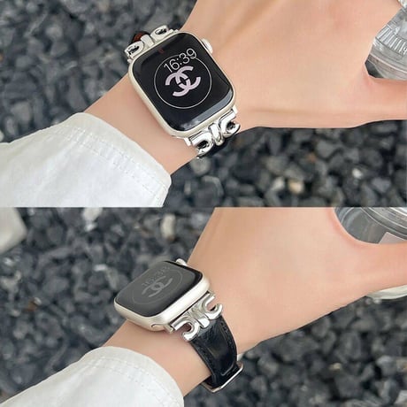 【N437】apple watch series 10 バンド 本革 アップル ウォッチ バンド かわいい 人気