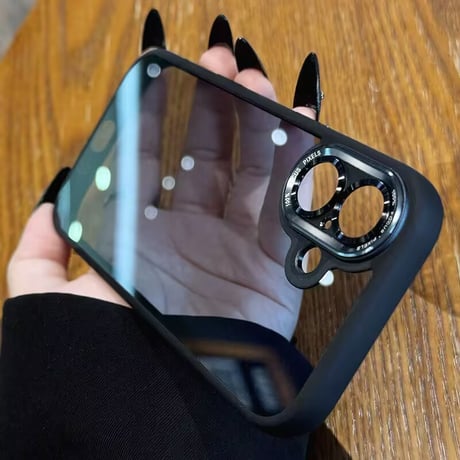 【N741】iphone17 クリア ケース iphone17pro ケース カメラ 保護 衝撃 に 強い かわいい