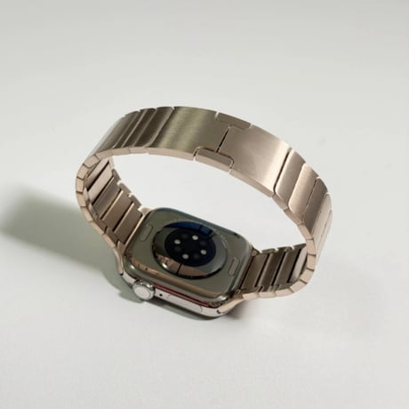 【N832】調節工具不要 アップル ウォッチ バンド ステンレス apple watch リンク ブレスレット 高級 男女兼用