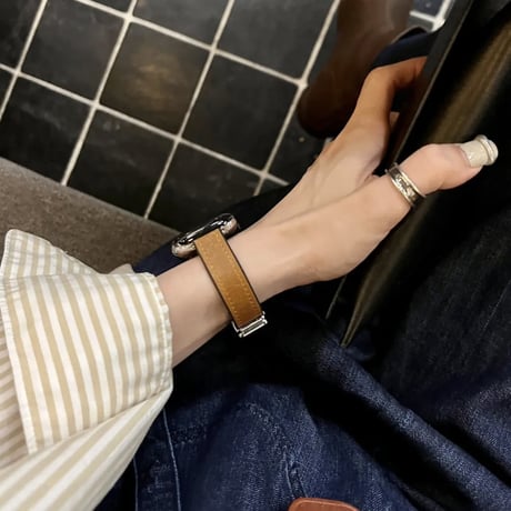 【N487】apple watch series 10 バンド マグネット アップル ウォッチ バンド レザー 女性 人気