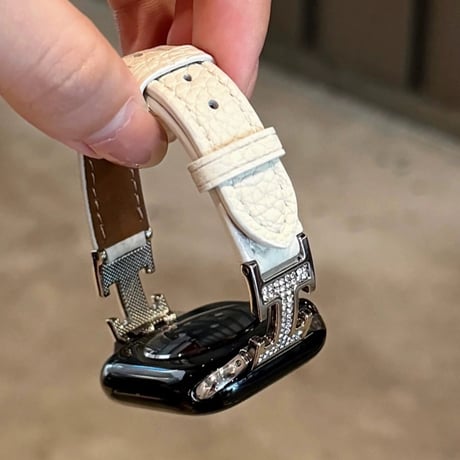 【N737】アップル ウォッチ Series11 バンド かわいい apple watch se バンド 革