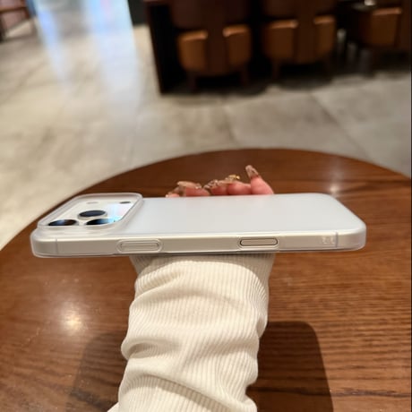 【N776】Iphone ケース マット クリア iPhoneケース シンプル 高級感