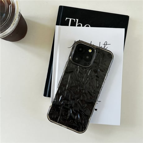 【N724】iphen17/16 ケース クリア 黄ばみにくい iphone 韓国 ケース しわ