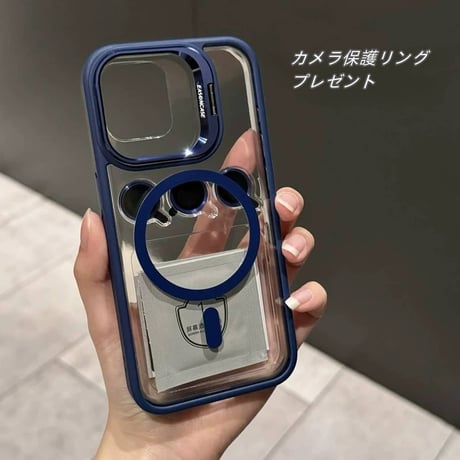 【N655】iphone17/17pro ケース マグセーフ/スタンド iphone ケース カメラ保護リングプレゼント
