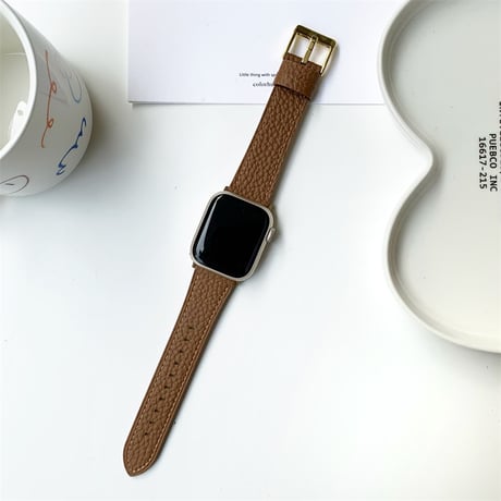 【N477】アップル ウォッチ バンド レザー 10/9/8/7/ultra 第 二 世代 apple watch バンド メンズ/女性