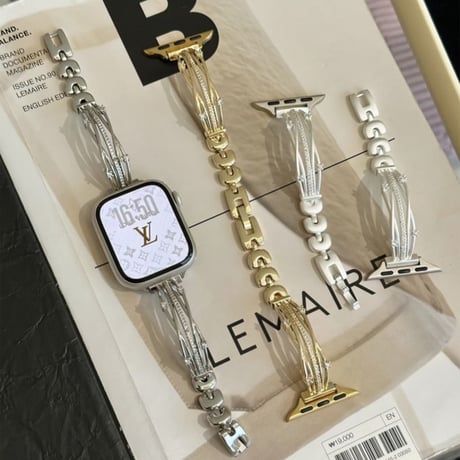 【N794】apple watch ブレスレット アップル ウォッチ se3 バンド 女性 おしゃれ