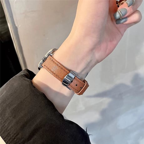 【N405】アップル ウォッチ バンド d バックル apple watch 革 バンド 女性 人気