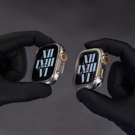 【N829】一瞬でUltraに変身 アップル ウォッチ ウルトラ 風 ケース apple watch ケース メタル