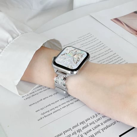 【N739】アップル ウォッチ マグネット バンド apple watch ミラネーゼループ 女性