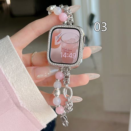 【N362】ブレスレット apple watch バンド かわいい アップル ウォッチ バンド チェーン レディース
