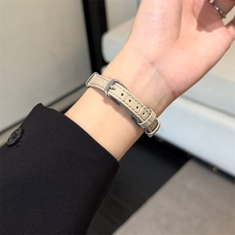 【N764】アップル ウォッチ バンド 女性 細い apple watch バンド レザー おしゃれ