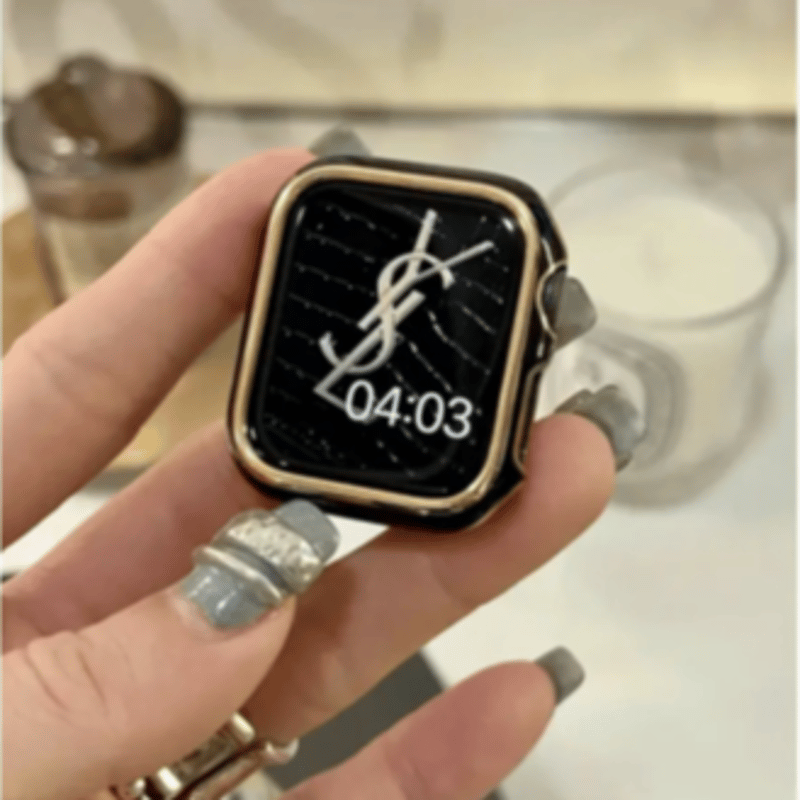 アップルウォッチゴールドキラキラカバーApple Watchチェーンバンドベルト アップルウォッチ Series 9 8 7 se 6 5 4 ベルト 40 44 41 45