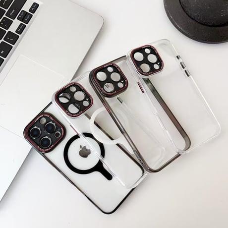 【N723】iPhoneクリアケース おしゃれ 丈夫な耐衝撃iPhoneケース/カバー マグセーフ対応