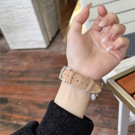 【N266】「apple watchカバー付き」パステルカラー apple watch レザー バンド アップル ウォッチ バンド 女性 set
