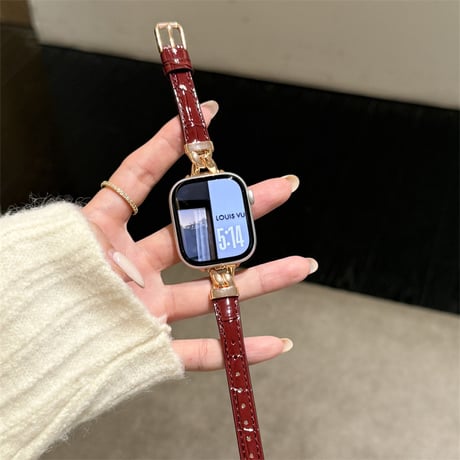 【N764】アップル ウォッチ バンド 女性 細い apple watch バンド レザー おしゃれ