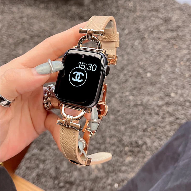 N405】アップル ウォッチ バンド d バックル apple watch 革