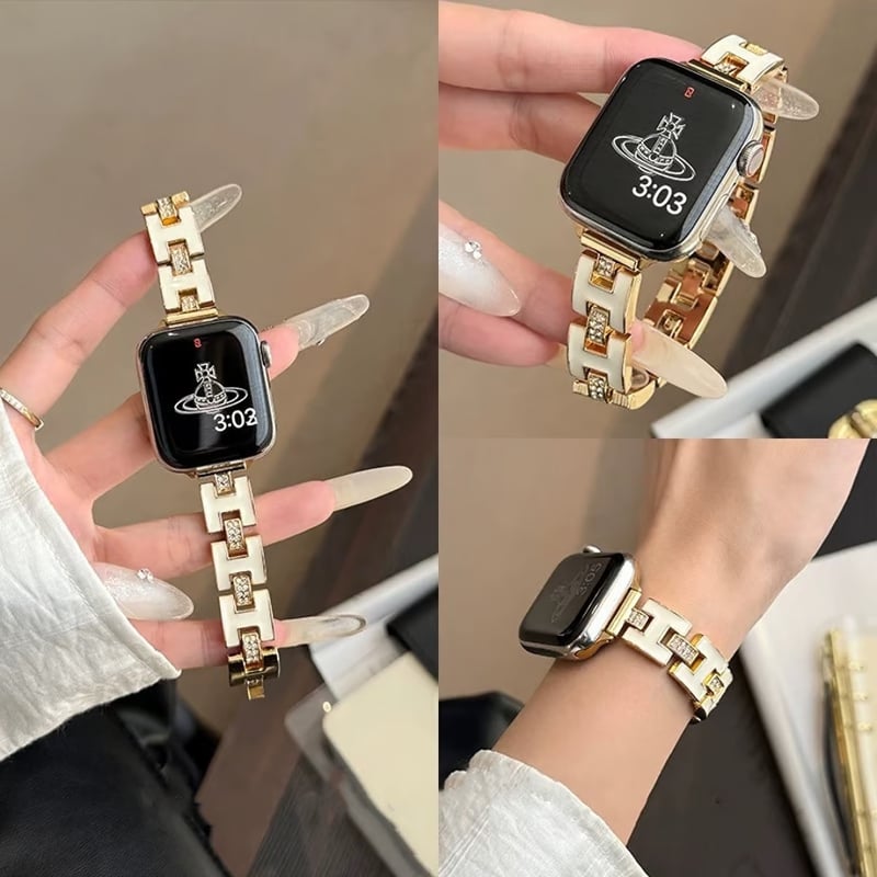 N707】アップル ウォッチ バンド チェーン apple watch バンド