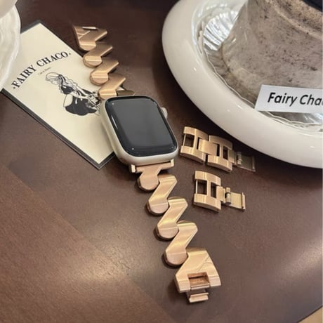 【N595】アップル ウォッチ バンド 女性 人気 apple watch バンド ステンレス