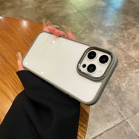 【N279】iPhone16新色に合うクリアケースおすすめ ナチュラルチタニウム/デザートチタニウム 耐衝撃