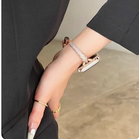 【N576】アップル ウォッチ バングル apple watch バンド 女性 人気