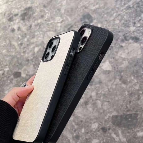 【N246】iphone16/15/14 ケース 本 革 高級 iphone ケース シンプル レザー グレージュ「ショルダーストラッププレゼント」