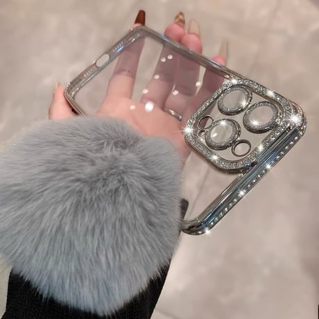 【N274】iphone17/17proケース人気女子 iphone クリア ケース かわいい【カメラ保護フィルム一体型】