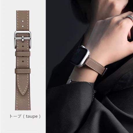 【N083】ラッピング付きapple watch series 10 SE 6 5 4 3 2 1 対応本革ベルト 38mm 40mm 41mmアップルウォッチバンド