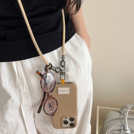 【N621】iphone17/17pro ショルダー ケース スマホ ショルダー 人気 韓国