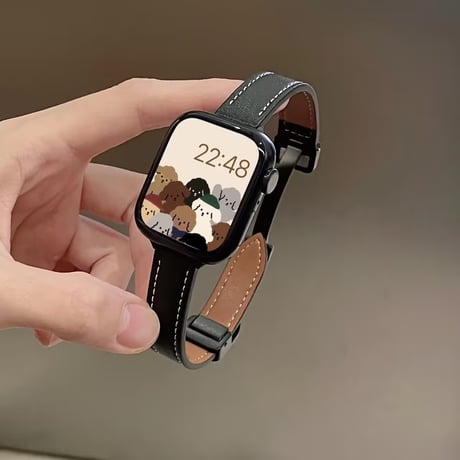 【N502】アップル ウォッチ バンド マグネット apple watchバンドレザー 女性