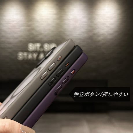 【N631】iphone16 ケース magsafe iphone ケース マット おしゃれ