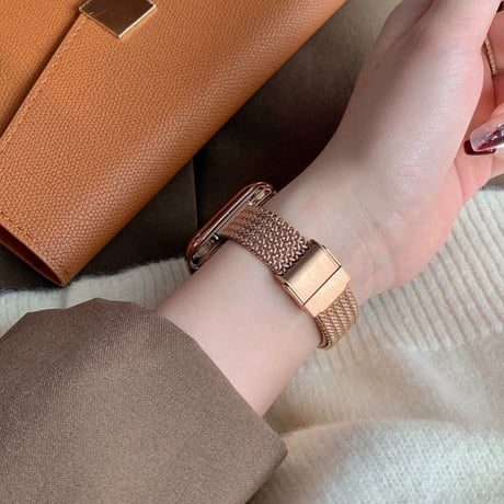 【N571】アップル ウォッチ バンド 女性 人気 apple watch バンド かわいい 細め