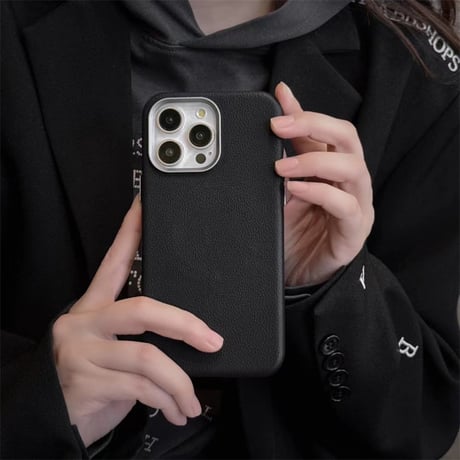 【N581】iphoneケース レザー iphone16/15proケース シンプル おしゃれ くすみカラー