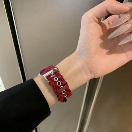 【N567】冬 アップル ウォッチ series 11 バンド 女性 人気 apple watch バンド かわいい