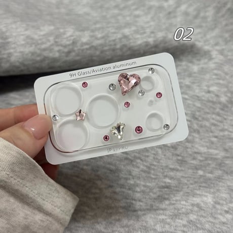 【N783】iphone17pro カメラ カバー かわいい iphone17promax レンズ カバー