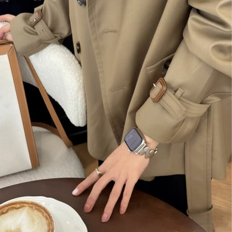 【N595】アップル ウォッチ バンド 女性 人気 apple watch バンド ステンレス