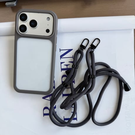 【N658】高品質 iphone17/16pro ショルダー ケース iphone ケース クリア おしゃれ