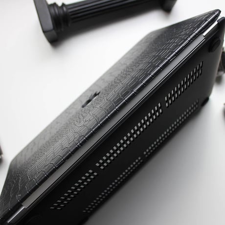 【N538】mac book air ケース おしゃれ クロコダイル PUレザー macbook pro 14/13インチ ケース おしゃれ