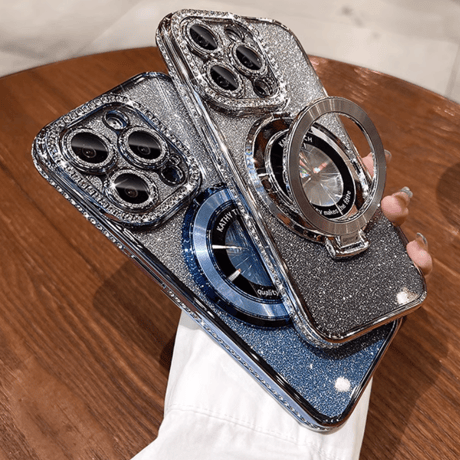 【N493】 iphone16/16pro ケース magsafe/スタンド iphone ケース クリア 衝撃に強い【カメラ保護フィルム一体型】