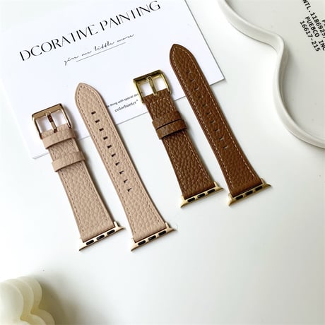【N477】アップル ウォッチ バンド レザー 10/9/8/7/ultra 第 二 世代 apple watch バンド メンズ/女性