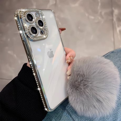 【N274】iphone17/17proケース人気女子 iphone クリア ケース かわいい【カメラ保護フィルム一体型】