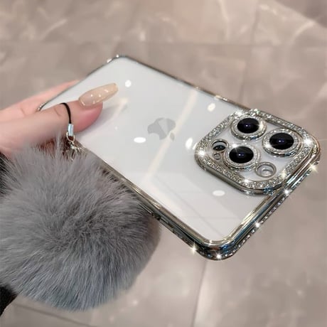 【N274】iphone17/17proケース人気女子 iphone クリア ケース かわいい【カメラ保護フィルム一体型】