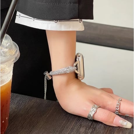 【N576】アップル ウォッチ バングル apple watch バンド 女性 人気