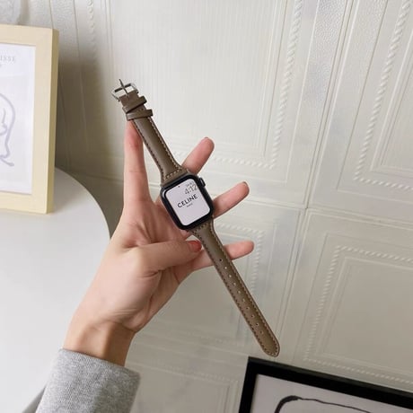 【N217】Apple Watch バンドおすすめ トップレザー 牛革 アップルウォッチ バンド 高級