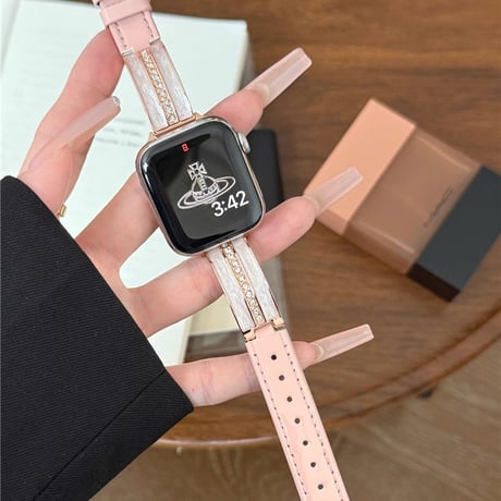 【N700】apple watch バンド かわいい 42mm/46mm アップル ウォッチ バンド 人気 女性