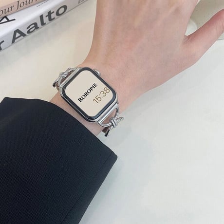 【N359】apple watchレザーバンド レディース アップル ウォッチ バンド ベージュ かわいい