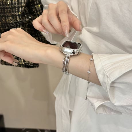 【N794】apple watch ブレスレット アップル ウォッチ se3 バンド 女性 おしゃれ