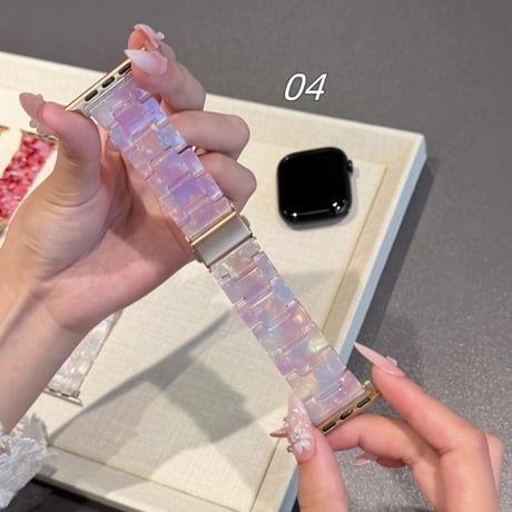 【N819】apple watch バンド レディース 夏 アップル ウォッチ se3 バンド 可愛い